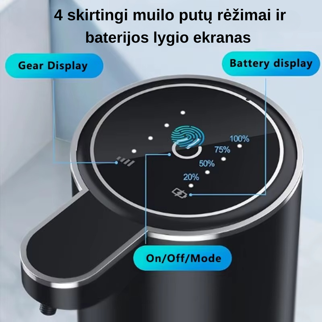 bekontaktis muilo dozatorius