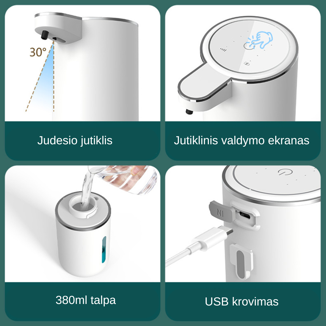 muilo dozatorius automatinis