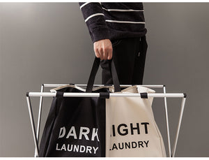 skalbiniu krepsiai sulankstyti su rankena