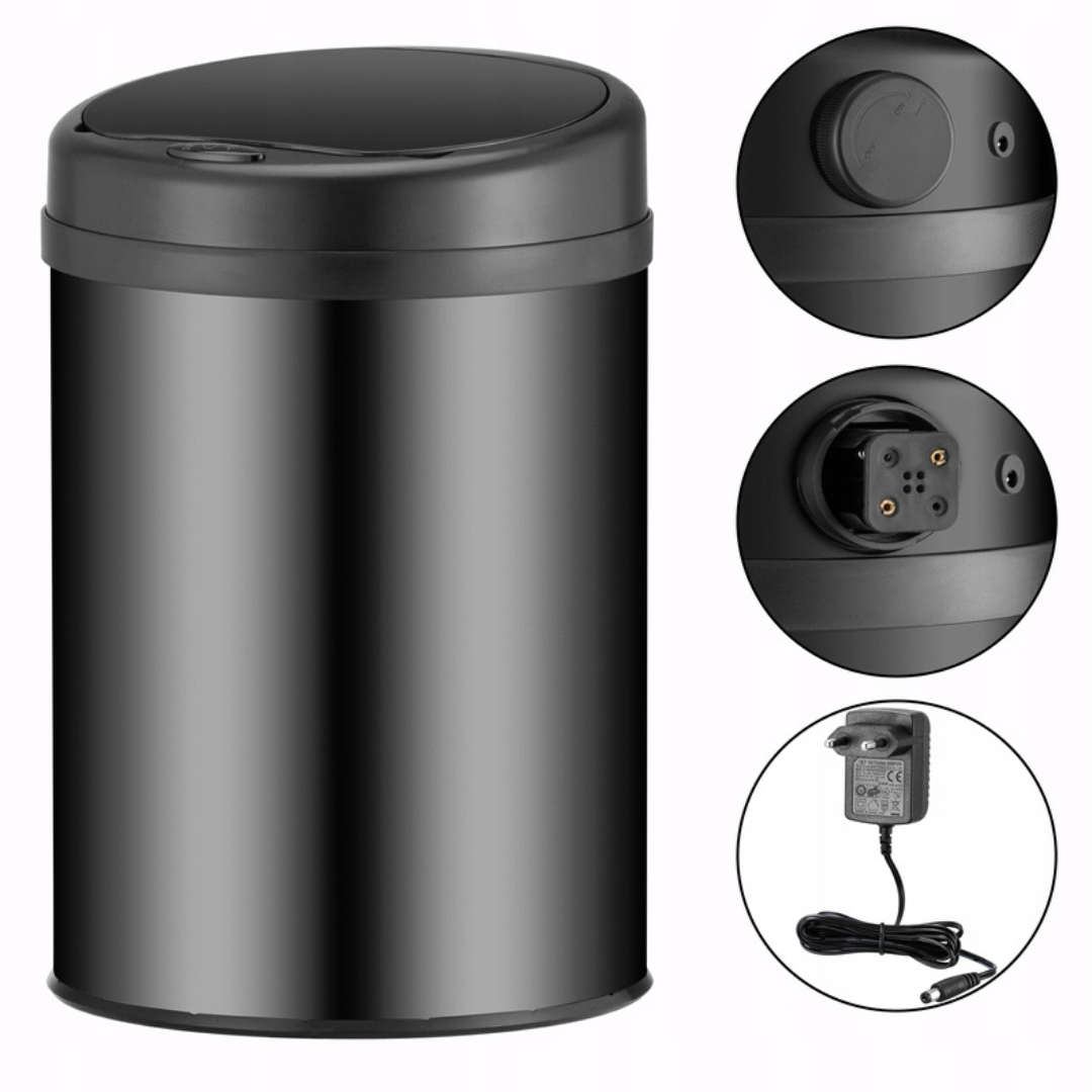 Automatinė šiukšlių dėžė pajungimas į lizdą