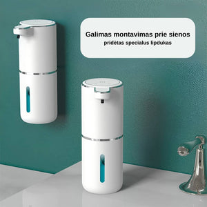 automatinis skysto muilo dozatorius - tvirtinimas