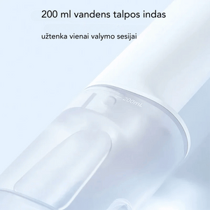 Tarpdančių irigatoriaus vandens talpa