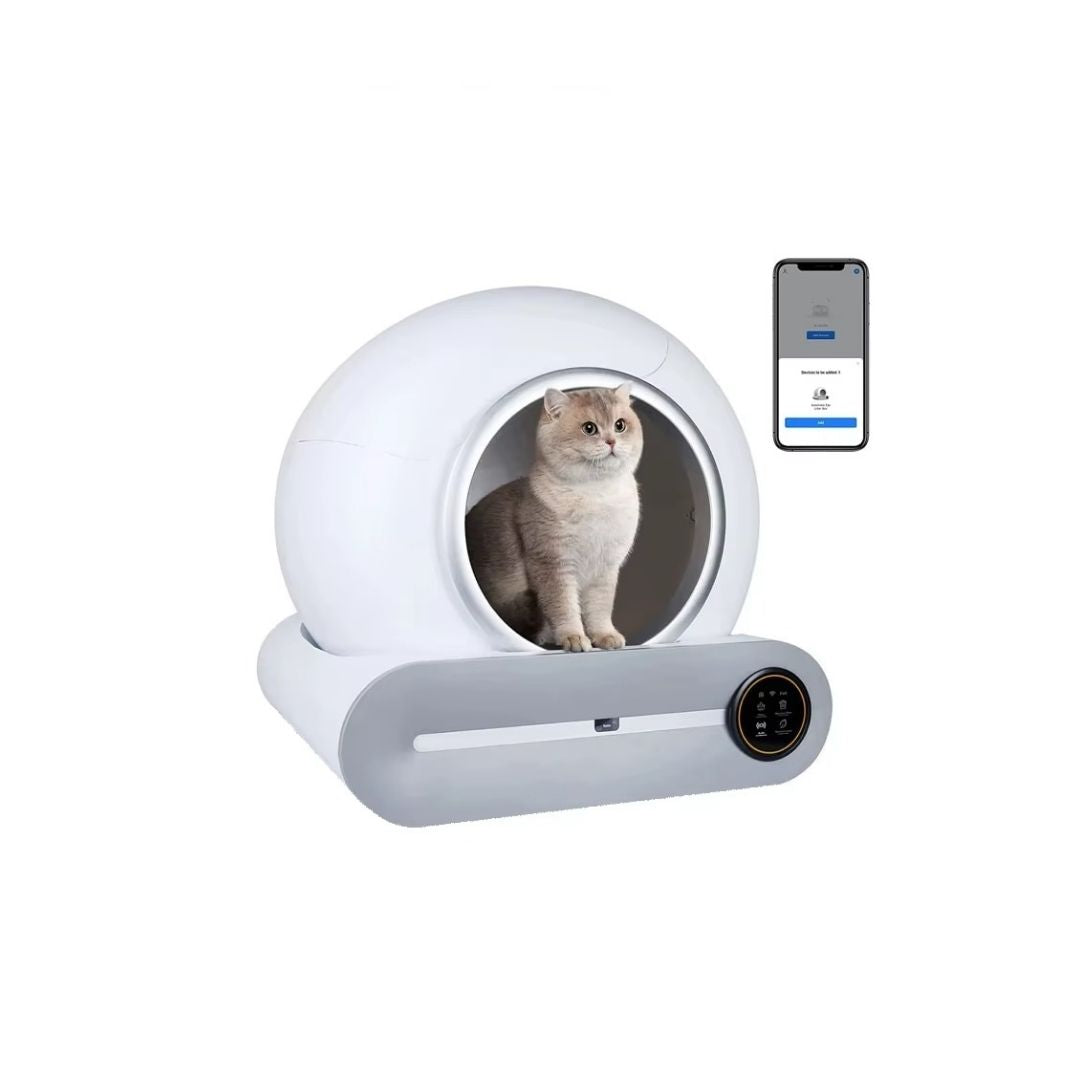 Savaime išsivalantis kačių tualetas robotas TonePie