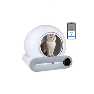 Savaime išsivalantis kačių tualetas robotas TonePie