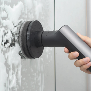 Elektrinis šveitimo šepetys stiklui valyti